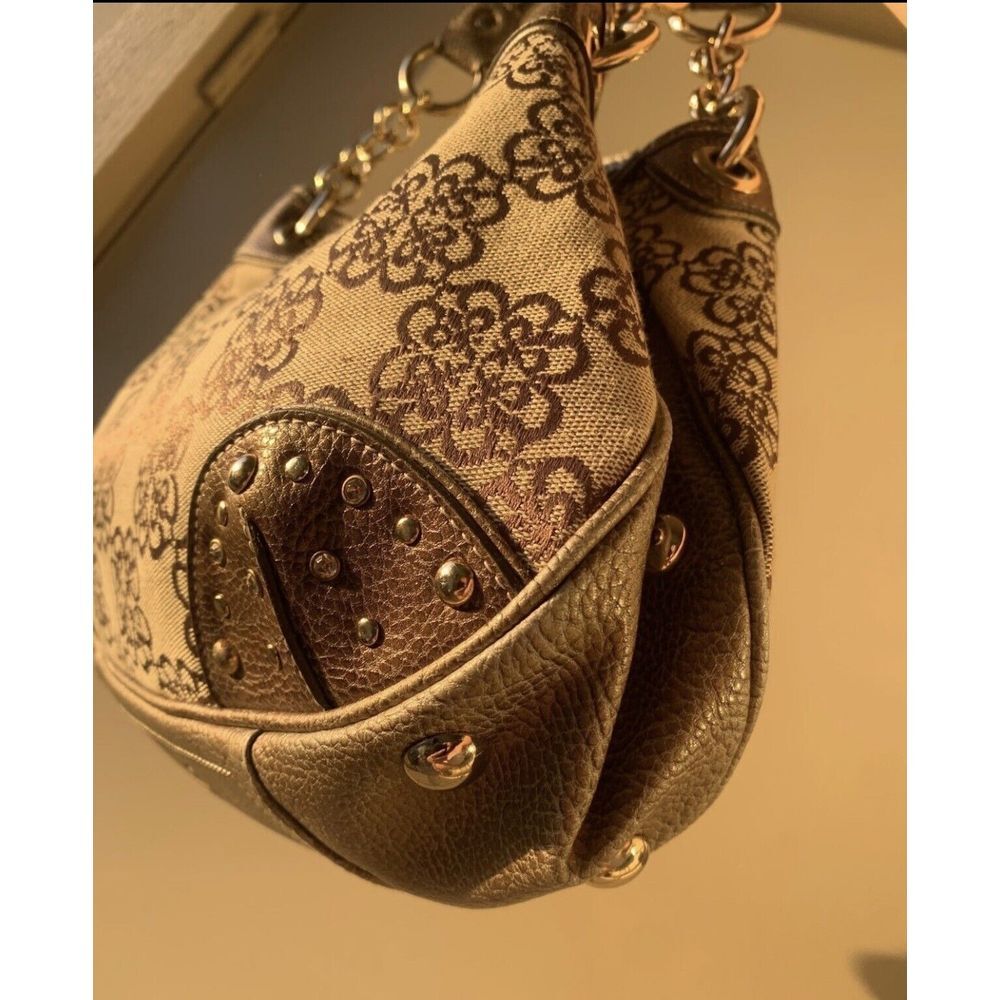 Kathy Van Zeeland Studded Chain Strap Shoulder Purse Y2k Great Condition - Picture 3 of 12